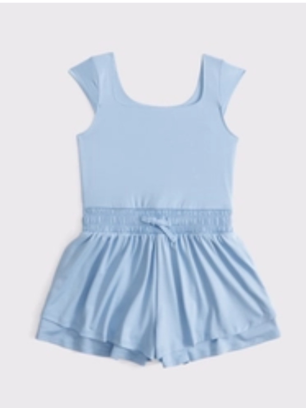 Abercrombie Kids YPB Flutter Sleeve Romper, 11/12